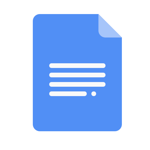 Docs Document File Data Google